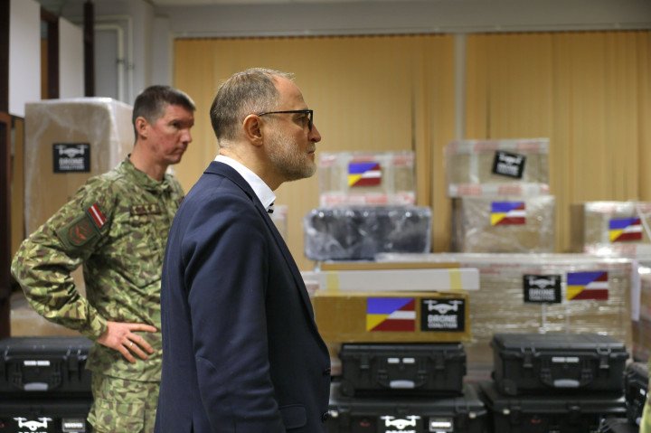 Latvia prepared more than 1,000 drones of various types for transfer to Ukraine, as announced by Latvian Defense Minister Andris Spruds on December 28, 2024. (Source: Andris Spruds / X) Latvia prepared more than 1,000 drones of various types for transfer to Ukraine, as announced by Latvian Defense Minister Andris Spruds on December 28, 2024. (Source: Andris Spruds / X)