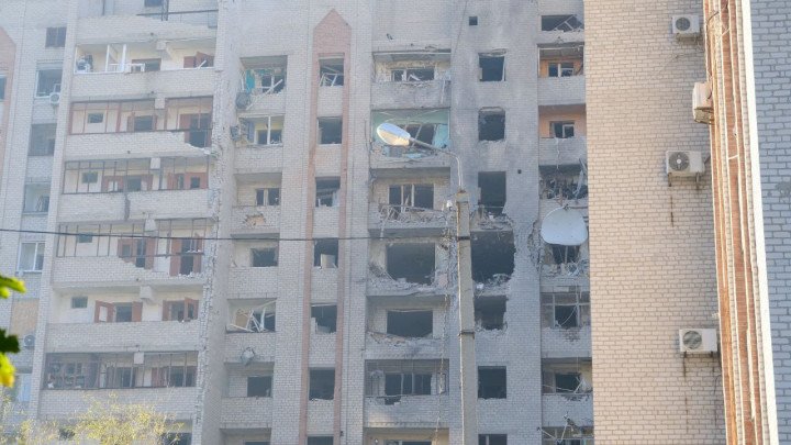 The aftermath of Russian attack on Kramatorsk. (Source: the Head of the Donetsk Military Administration) The aftermath of Russian attack on Kramatorsk. (Source: the Head of the Donetsk Military Administration)