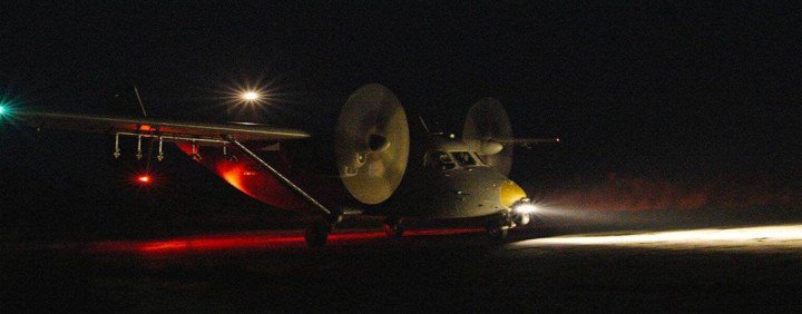 Ukrainian An-28 aircraft modified to carry interceptor drones. (Source: Defence Blog)