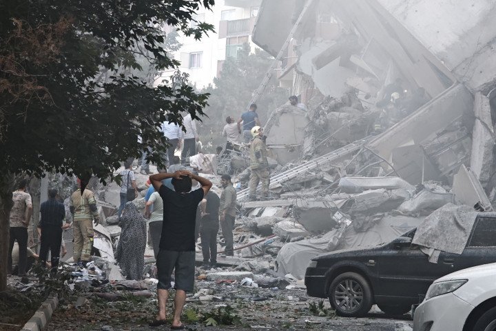 Israeli airstrike on Nobonyad Square, Tehran, Iran June 13, 2025 in Tehran (Source: Majid Saeedi via Getty Images) Israeli airstrike on Nobonyad Square, Tehran, Iran June 13, 2025 in Tehran (Source: Majid Saeedi via Getty Images)