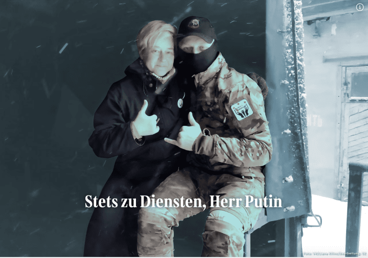 Liane Kilinc, Head of Friedensbrücke—Kriegsopferhilfe organization. (Source: VKontakte) 