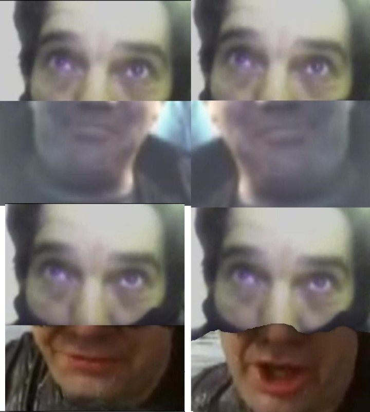 Virgil Hesse, who had posted parts of his face on separate occasions, OSINT groups pieced them together to reveal his identity. (Source: Encyclopedia Dramatica via The Unintelligence Agency (TUA) ) Virgil Hesse, who had posted parts of his face on separate occasions, OSINT groups pieced them together to reveal his identity. (Source: Encyclopedia Dramatica via The Unintelligence Agency (TUA) )