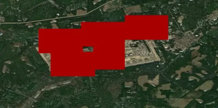 The extent of the fire at one of the largest ammunition depots of the Russian Ministry of Defense. (Photo: MT Anderson / X / screenshot from the NASA website) The extent of the fire at one of the largest ammunition depots of the Russian Ministry of Defense. (Photo: MT Anderson / X / screenshot from the NASA website)