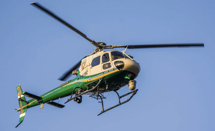 An Airbus AS350 helicopter operated by Ukraine’s State Border Guard Service on patrol. (Photo: Oleksiy Trenin) An Airbus AS350 helicopter operated by Ukraine’s State Border Guard Service on patrol. (Photo: Oleksiy Trenin)