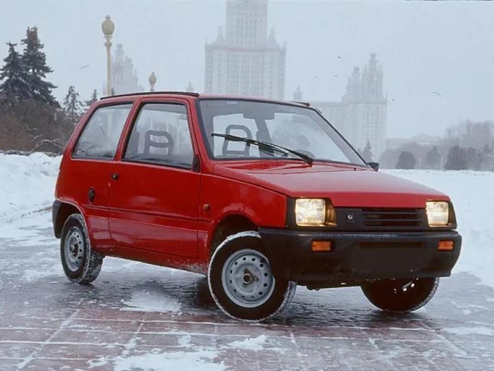 Soviet-era VAZ-1111 “Oka” compact car, originally designed for disabled drivers and war veterans. (Source: Open source) Soviet-era VAZ-1111 “Oka” compact car, originally designed for disabled drivers and war veterans. (Source: Open source)