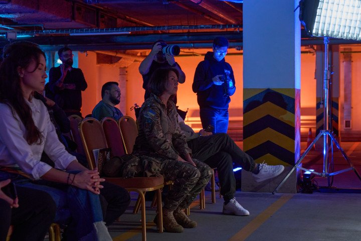 Maria Berlinska attends the “Defense 2027. Army, Technology, Industry” forum in Kyiv. (Source: Mykyta Shandyba/UNITED24 Media)
