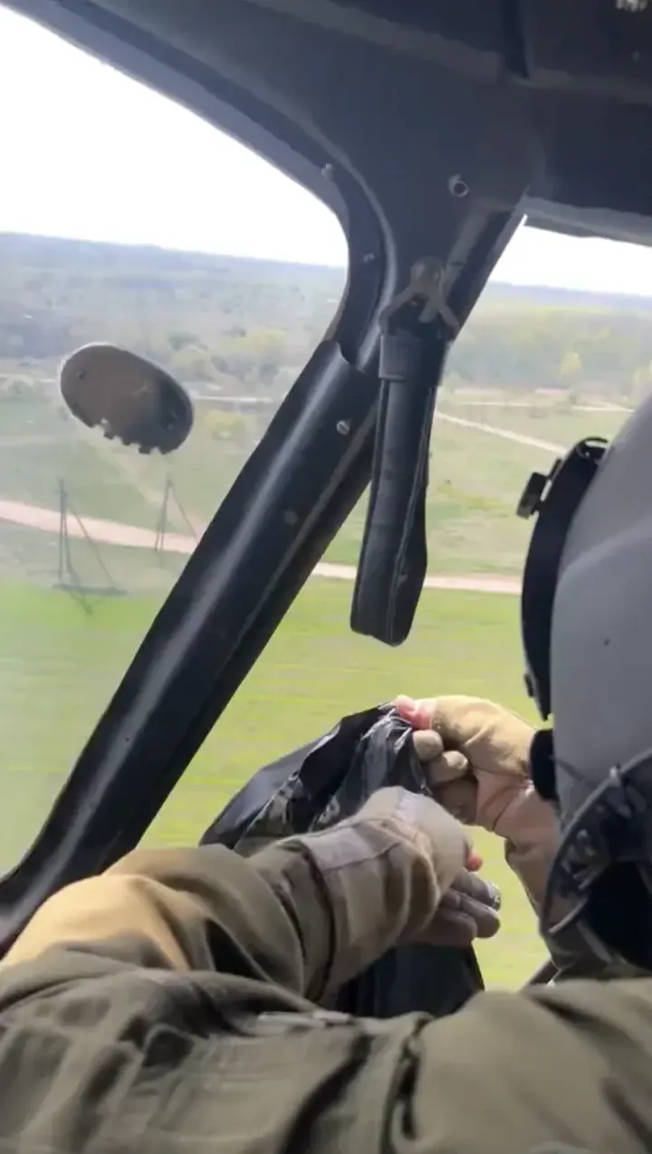 Gifts from Ukrainian pilots. (Source: TikTok)