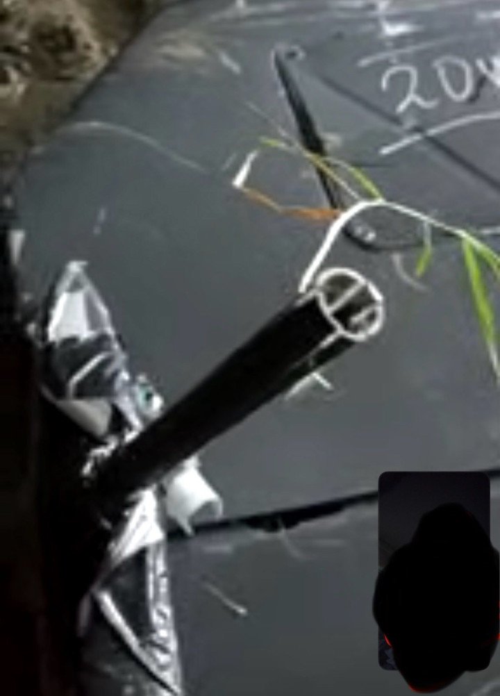 Latest images reveal a new Shahed version with antennas mounted on the wingtips, confirming remote-control capability and live reconnaissance. Source: Ukrainian military blogger Serhii Flesh on Facebook.