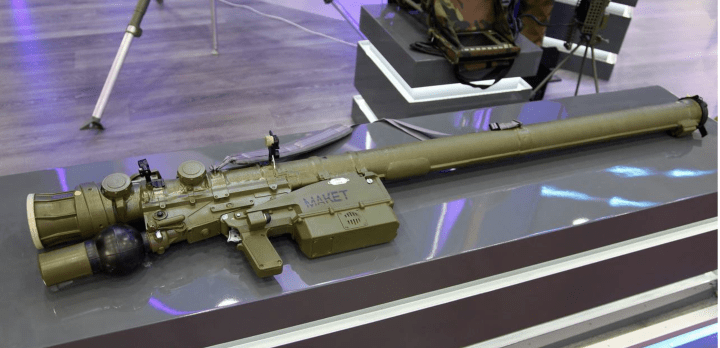 A Verba man-portable air-defense system (MANPADS). (Source: Vitali V. Kuzmin/X)