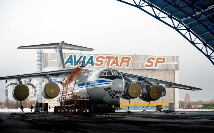 Il‑76MD‑90A military transport aircraft, Russia’s upgraded version of the Soviet-era Il‑76. (Photo: Russian media)