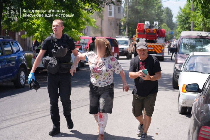 The aftermath of Russian attack on Zaporizhzhia, Ukraine on June 26, 2026. (Source: Zaporizhzhia Regional Military Administration)