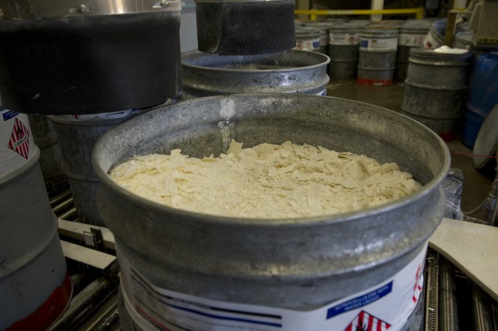 A container of nitrocellulose, also known, guncotton, used for propellants and explosives in missiles. (Source: Douglas Graham via Getty Images) A container of nitrocellulose, also known, guncotton, used for propellants and explosives in missiles. (Source: Douglas Graham via Getty Images)