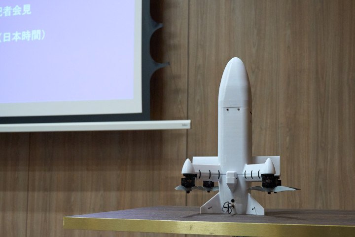 Prototype of an interceptor drone developed by Amazing Drones, to be scaled in cooperation with Terra Drone. (Source: Mykyta Shandyba, UNITED24 Media)