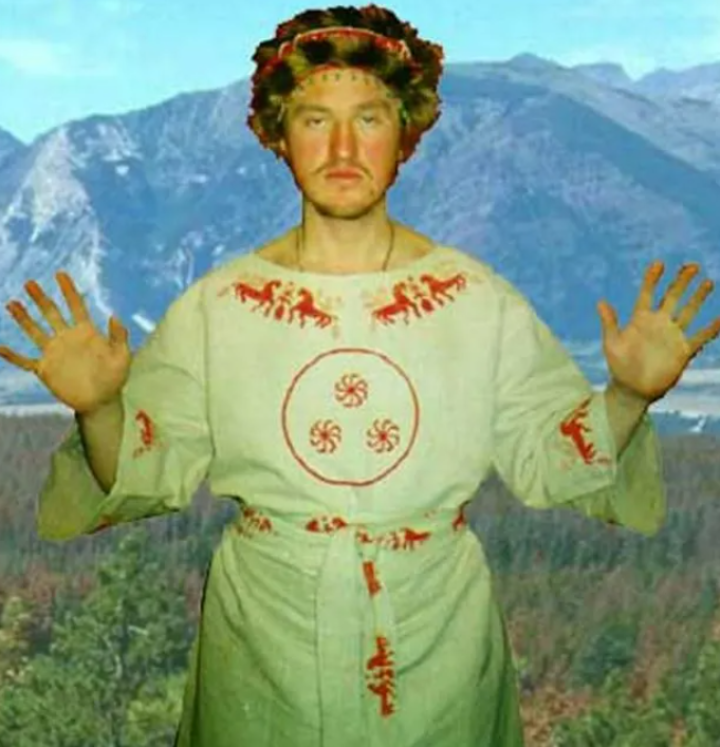 Konstantin Rudnev, leader and founder of Ashram Shambala cult (Source: Open Source via X) Konstantin Rudnev, leader and founder of Ashram Shambala cult (Source: Open Source via X)