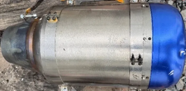 LX-WP-160 turbojet engine, manufactured in China by Telefly Telecommunications Equipment Co., Limited. (Source: war-sanctions.gur.gov.ua) LX-WP-160 turbojet engine, manufactured in China by Telefly Telecommunications Equipment Co., Limited. (Source: war-sanctions.gur.gov.ua)