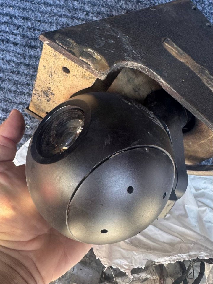 Recovered Viewpro A40 camera from downed Russian “Gerbera” drone. (Source: Serhii Flesha)