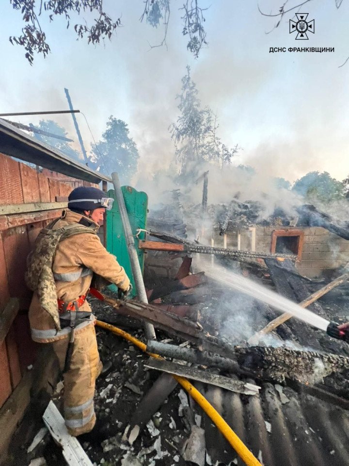 Aftermath of a massive Russian airstrike on Ivano-Frankivsk, July 21, 2025. (Source: SES) Aftermath of a massive Russian airstrike on Ivano-Frankivsk, July 21, 2025. (Source: SES)