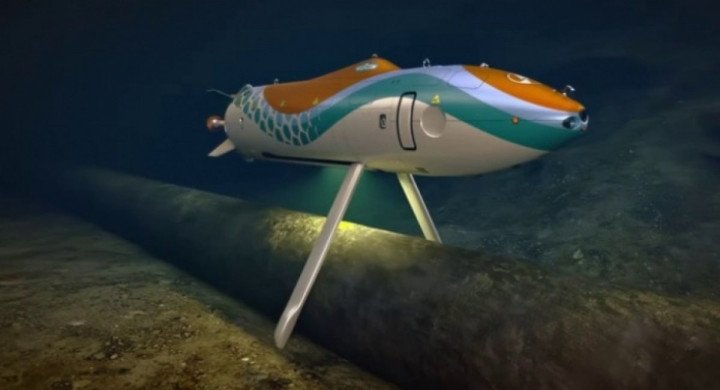 Render of the Argus‑I underwater drone, equipped for pipeline inspection and seabed monitoring. (Source: Defense Express)