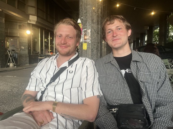 Philip Malzahn (L), Oleksii “Gaba” Dontsov (R). (Source: personal archive)
