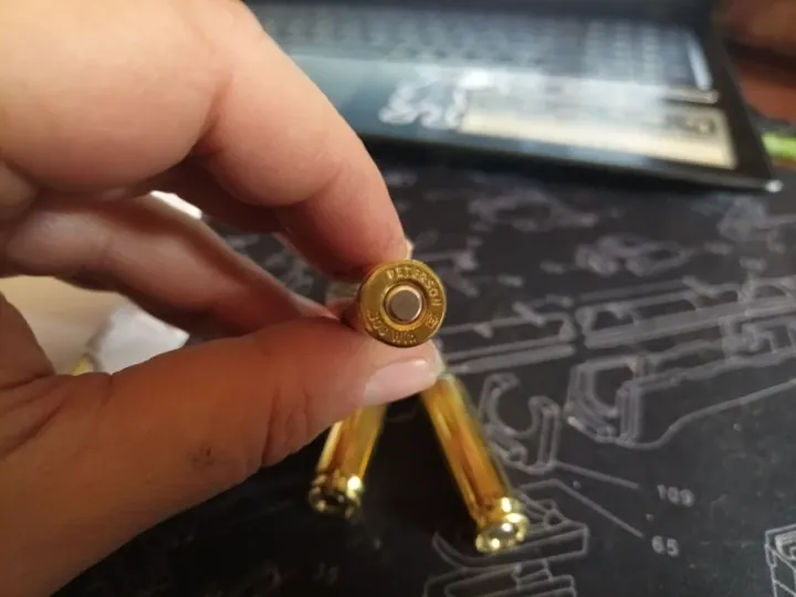 Peterson .308 Win cartridge cases. (Source: The Insider) Peterson .308 Win cartridge cases. (Source: The Insider)