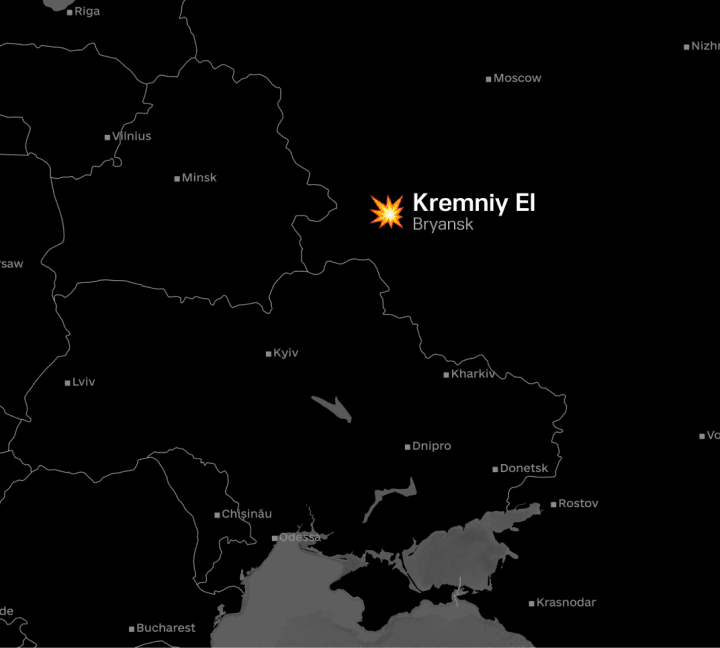 Russian factory Kremniy El, located in Bryansk (Illustration: UNITED24 Media) Russian factory Kremniy El, located in Bryansk (Illustration: UNITED24 Media)