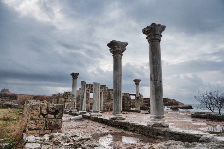 Chersonesos Taurica museum in occupied Sevastopol, Ukraine. (Source: Wikipedia) Chersonesos Taurica museum in occupied Sevastopol, Ukraine. (Source: Wikipedia)