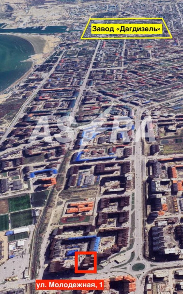Blast Site Near Dagdizel Torpedo Plant in Kaspiysk, December 1, 2025. (Source: ASTRA) Blast Site Near Dagdizel Torpedo Plant in Kaspiysk, December 1, 2025. (Source: ASTRA)