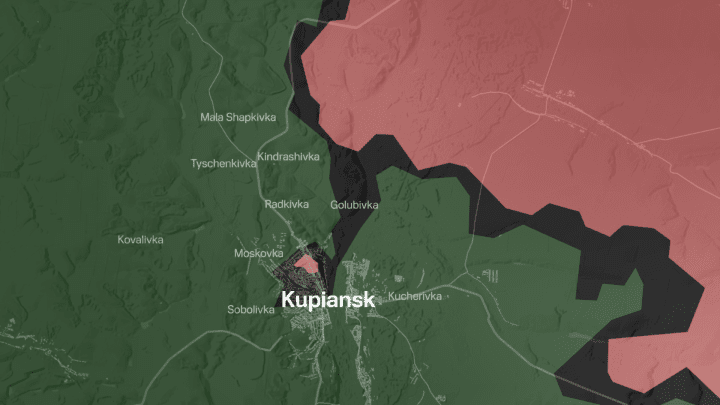 The situation in Kupiansk in November 2025. Image: UNITED24 Media.