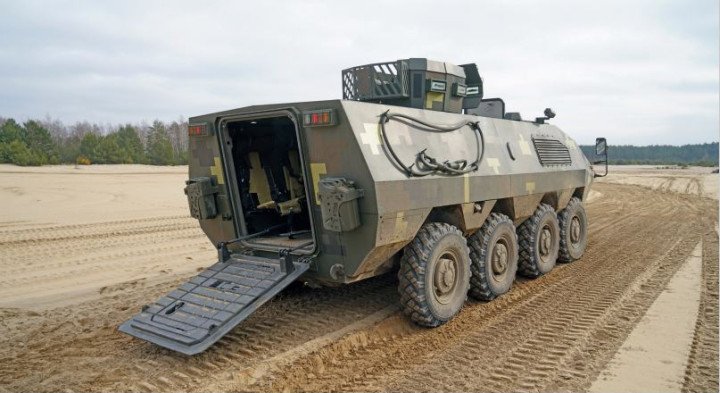 Armored personnel carrier "Khorunzhyi". (Source: The Armed Forces of Ukraine) Armored personnel carrier "Khorunzhyi". (Source: The Armed Forces of Ukraine)