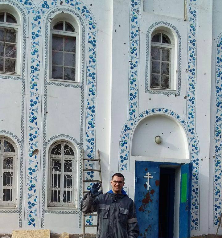 Church of St. Petro Mohyla and the Cathedral of the Dormition of the Blessed Virgin Mary in Mariupol after the Russian siege of the city. (Source: Mariupol city council) Church of St. Petro Mohyla and the Cathedral of the Dormition of the Blessed Virgin Mary in Mariupol after the Russian siege of the city. (Source: Mariupol city council)