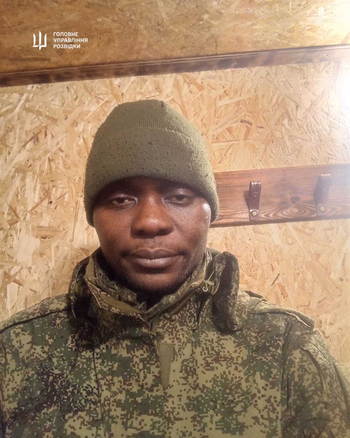 Ayebusiwa Olabode Victor in Russian military uniform during his deployment. (Source: HUR) Ayebusiwa Olabode Victor in Russian military uniform during his deployment. (Source: HUR)