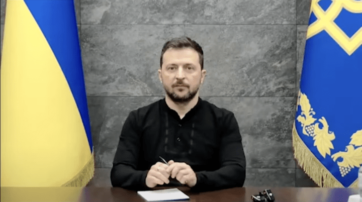 Ukraine’s President Volodymyr Zelenskyy in an interview with The Times of India. (Source: Ukraine’s Presidential Office / YouTube) Ukraine’s President Volodymyr Zelenskyy in an interview with The Times of India. (Source: Ukraine’s Presidential Office / YouTube)