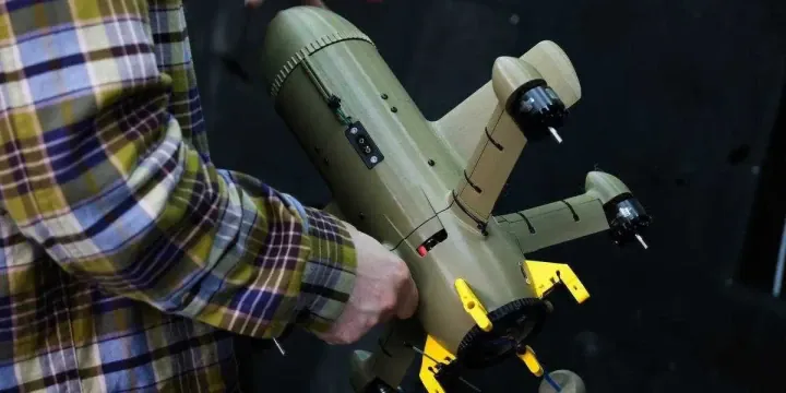 The “STING” by Wild Hornets is an example of a Ukrainian FPV interceptor drone (Photo: Wild Hornets)