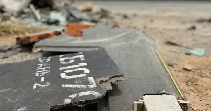 Russian Geran-2, found in United Arab Emirates. Photo by Open Source. 