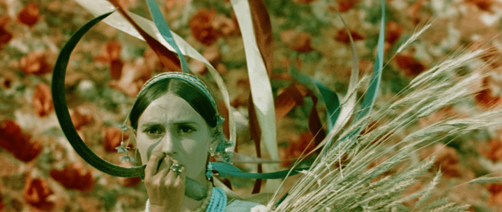 Still from the 1968 Ukrainian film ‘Evening on the Eve of Ivan Kupala,’ directed by Yuriy Illienko. (Source: Dovzhenko Center) Still from the 1968 Ukrainian film ‘Evening on the Eve of Ivan Kupala,’ directed by Yuriy Illienko. (Source: Dovzhenko Center)