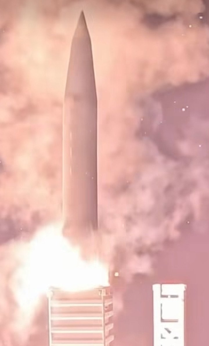 LORA ballistic missile launched from a German Navy warship during a live-fire test in the North Atlantic. (Source: NATO) LORA ballistic missile launched from a German Navy warship during a live-fire test in the North Atlantic. (Source: NATO)