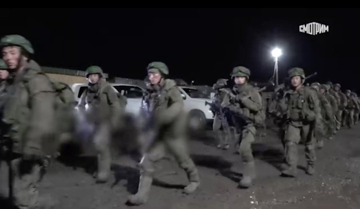 North Korean soldiers train in Kursk region, as shown in footage released by Russian state media, TASS on April 28, 2025. (Video screenshot source: TASS) North Korean soldiers train in Kursk region, as shown in footage released by Russian state media, TASS on April 28, 2025. (Video screenshot source: TASS)