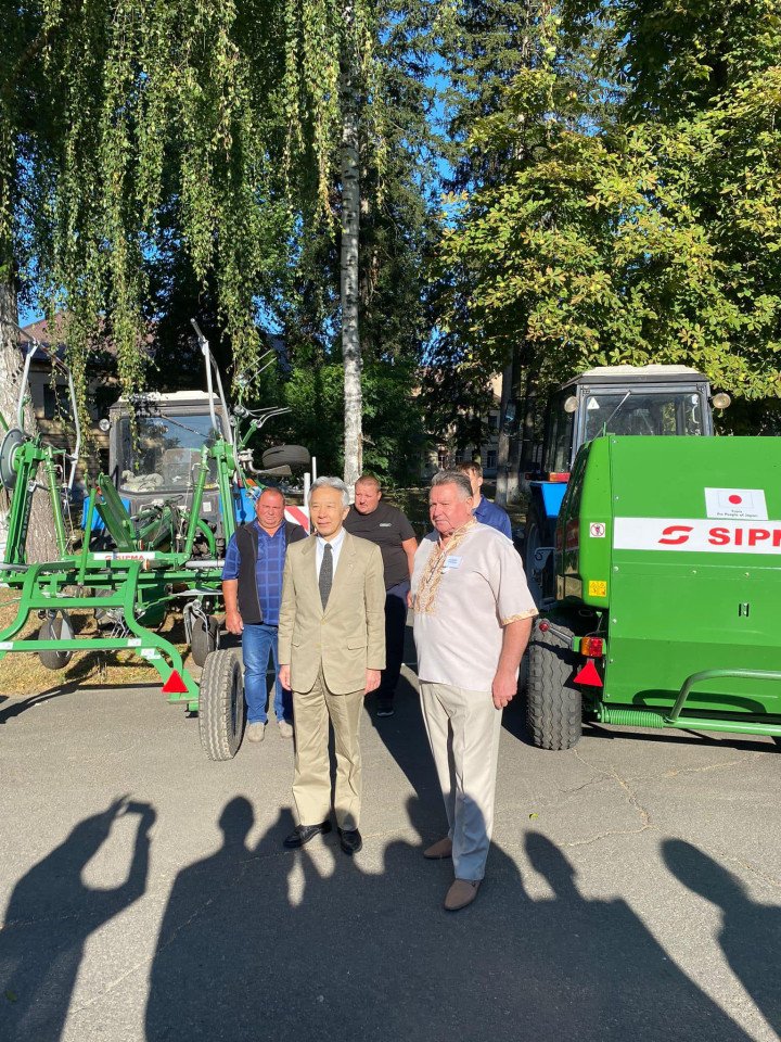 Japan's Minister of Education, Culture, Sports, and Science Masahito Moriyama in Irpin on July 29, 2024. (Source: Japanese Embassy in Ukraine via Facebook.) Japan's Minister of Education, Culture, Sports, and Science Masahito Moriyama in Irpin on July 29, 2024. (Source: Japanese Embassy in Ukraine via Facebook.)