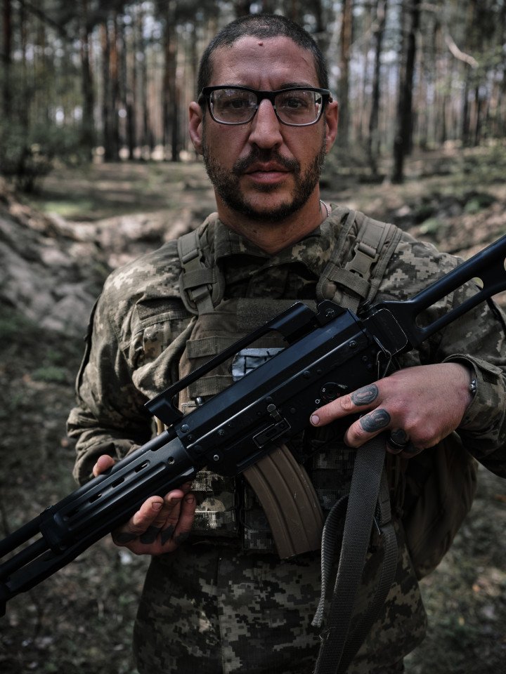 Ace, a former paratrooper and Iraq veteran from New Mexico. He now serves as a infantryman with the 3rd Assault. Ace, a former paratrooper and Iraq veteran from New Mexico. He now serves as a infantryman with the 3rd Assault.