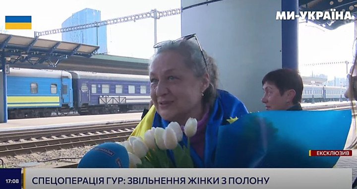 Natalia Shybko returns to Ukraine. (Source: TV Marathone) Natalia Shybko returns to Ukraine. (Source: TV Marathone)