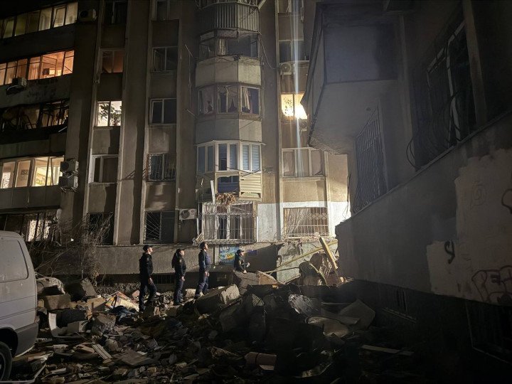 The aftermath of Russia’s attack on Odesa on May 1, 2025. (Source: Oleh Kiper/Telegram) The aftermath of Russia’s attack on Odesa on May 1, 2025. (Source: Oleh Kiper/Telegram)
