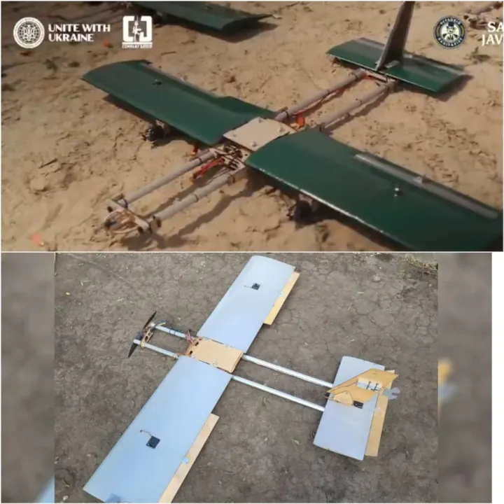 Comparison of Ukraine’s “Blyskavka” and Russia’s “Molniya” drones. (Source: Militarnyi) Comparison of Ukraine’s “Blyskavka” and Russia’s “Molniya” drones. (Source: Militarnyi)