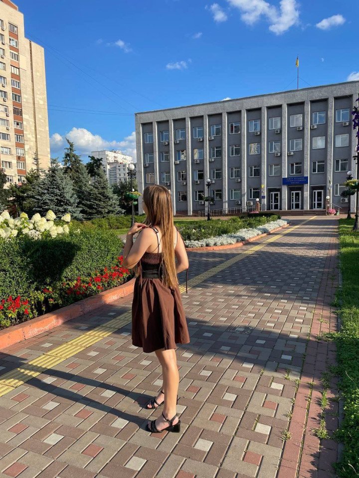 Olha, 17, was forced to live under Russian occupation until she finally had the opportunity to move. Photo: Bring Kids Back UA