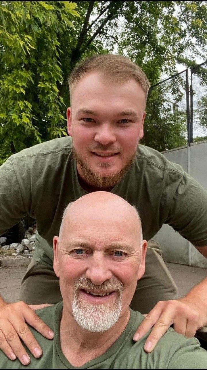 Paul and Mac Hughes. Photo submitted by Mac Hughes.