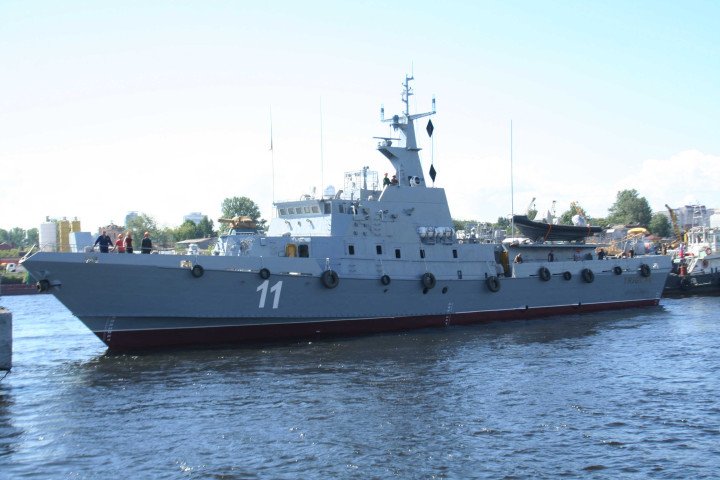 Illustrative image of a Project 10410 Svetlyak-class patrol ship operated by Russia. (Source: Wikimedia Commons)