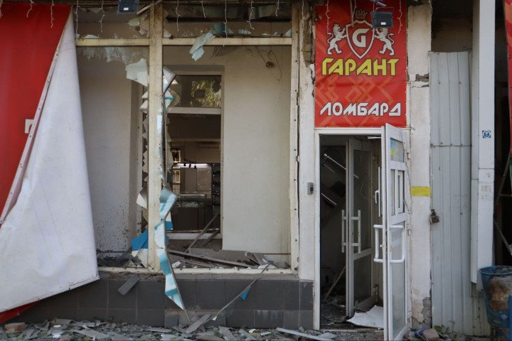 The aftermath of Russian attack on Kramatorsk. (Source: the Head of the Donetsk Military Administration) The aftermath of Russian attack on Kramatorsk. (Source: the Head of the Donetsk Military Administration)