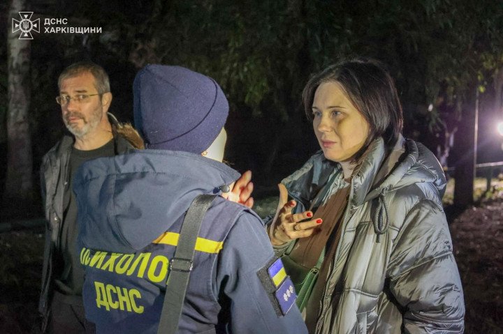 Anastasiia Senko, Lead Specialist of the Psychological Support Department at SESU, providing first psychological aid in Kharkiv region. Photo: The State Emergency Service of Ukraine (SESU) Anastasiia Senko, Lead Specialist of the Psychological Support Department at SESU, providing first psychological aid in Kharkiv region. Photo: The State Emergency Service of Ukraine (SESU)