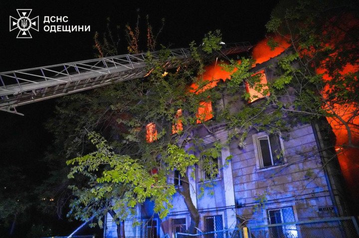 The aftermath of Russia’s attack on Odesa on May 1, 2025. (Source: the State Emergency Service of Ukraine in Odesa region) The aftermath of Russia’s attack on Odesa on May 1, 2025. (Source: the State Emergency Service of Ukraine in Odesa region)