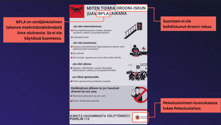Fake instructions circulated on social media. (Source: Yle)