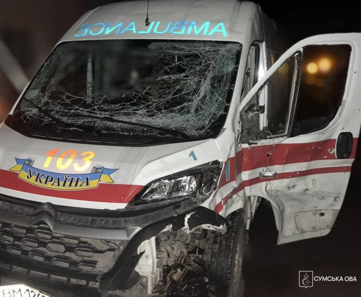 Russian drone strike